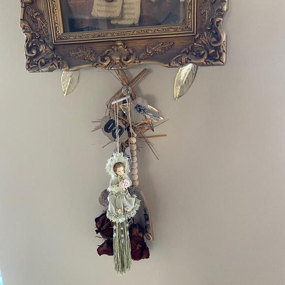 Vintage Victorian Tassel Dolls Set of Three (3) - Picture 2 of 10